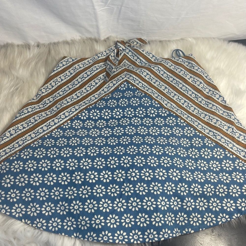 Free People Strapless Front Tie Top Sz XS